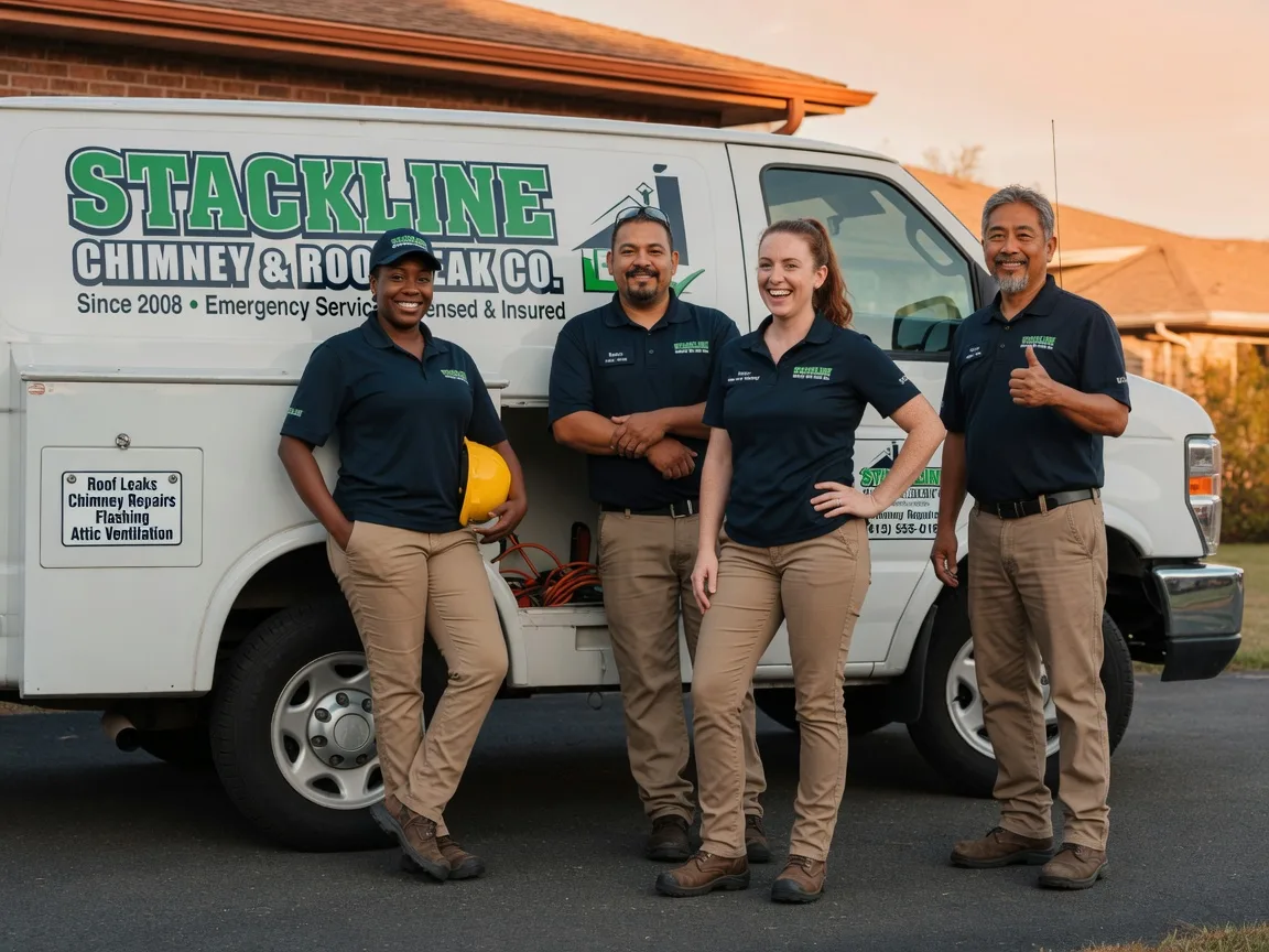 Chimney flashing repair company in Terrell, TX